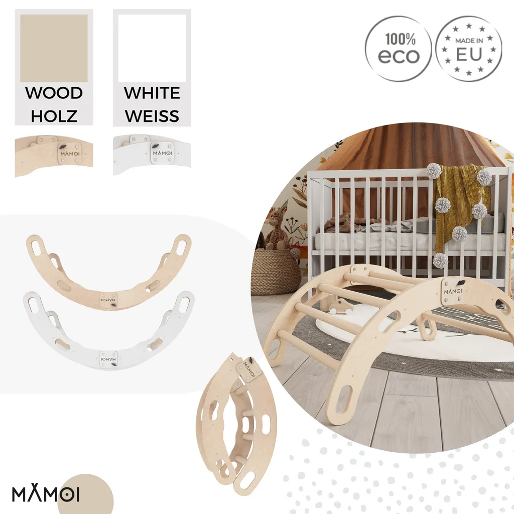 Structure d'escalade bébé : Solution motricité pour petits espaces - 5