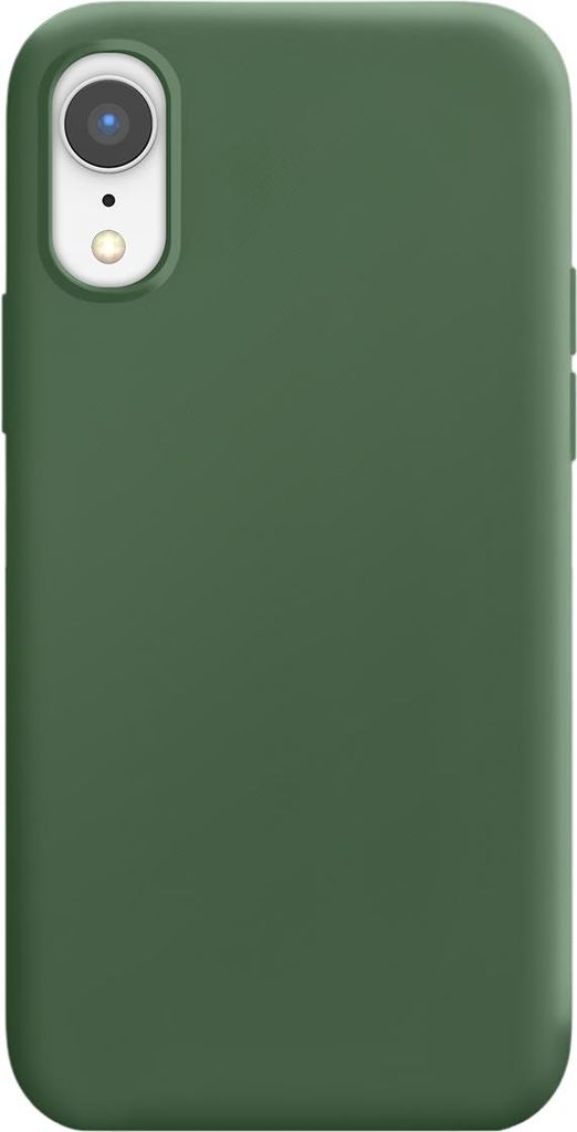 Moxie, Hülle Color Skin aus TPU mit weichem Innenfutter für iPhone XR, Khakigrün