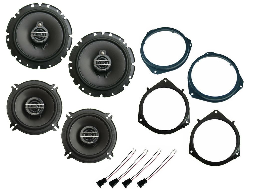 Pioneer Lautsprecher Set für Opel Vectra B J96 Bj 94-02 Tür vorne hinten 550 W