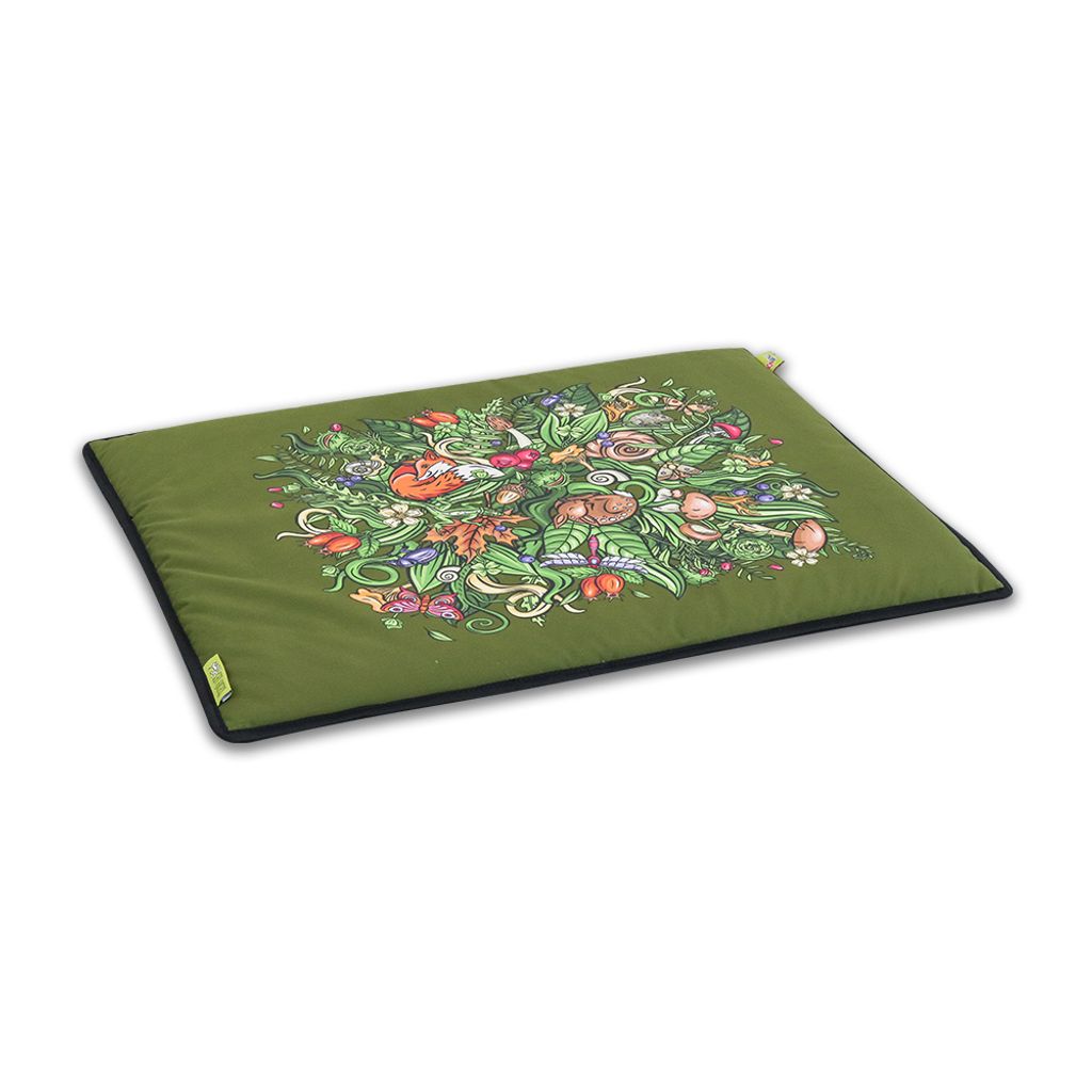 Akinu ČESKÝ LES Rohožka pre psov lesná zelená M 85 x 65 cm Obrázok produktu 