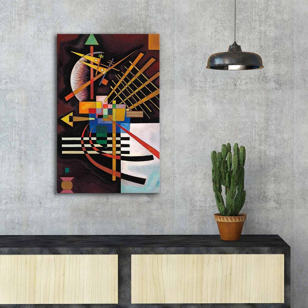 Wallity, FAMOUSART- CVT1421, Bunt, Leinwandbilder, 45 x 70 cm, 100% Wildleder -Leinwand