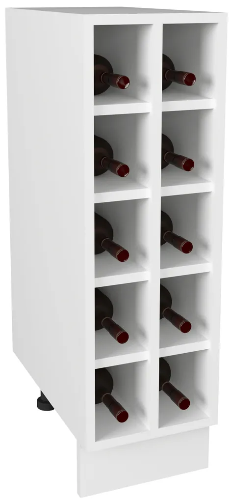 Armadio per mobili da cucina Esilo Bianco A. 82 x L. 25 x P. 44 cm