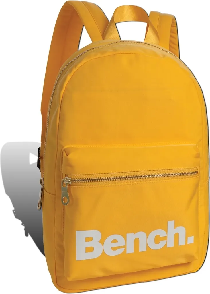 Sac à dos urbain Bench jaune pour femme et homme en nylon D2ORI304Y