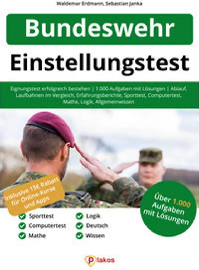 Réussir l'Einstellungstest Bundeswehr : le livre pour éviter l'échec
