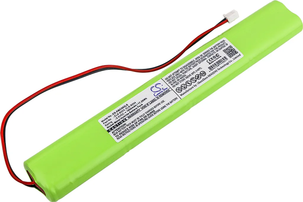 Batterie Techtek compatible Lithonia BBAT0043A ELB-B003 ELB-B004 Ni-Cd