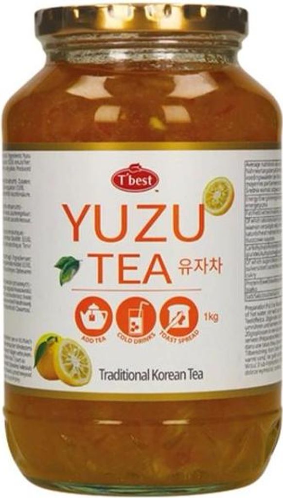 T'best | Tè coreano allo Yuzu - 1 kg - Gusto delicato - Immagine del prodotto 