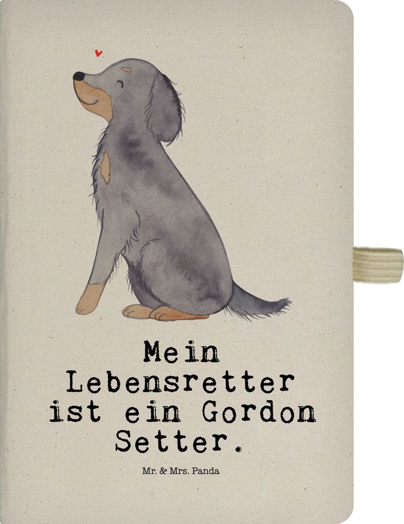 Mr. & Mrs. Panda Journal Gordon Setter Lebensretter - Produktbild 