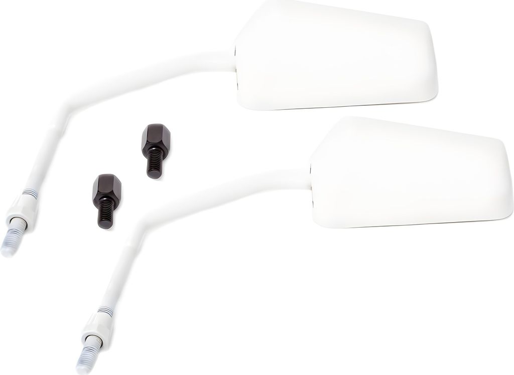 Maxtuned 2x Spiegel F1 - Optik - M8 Universal - weiß