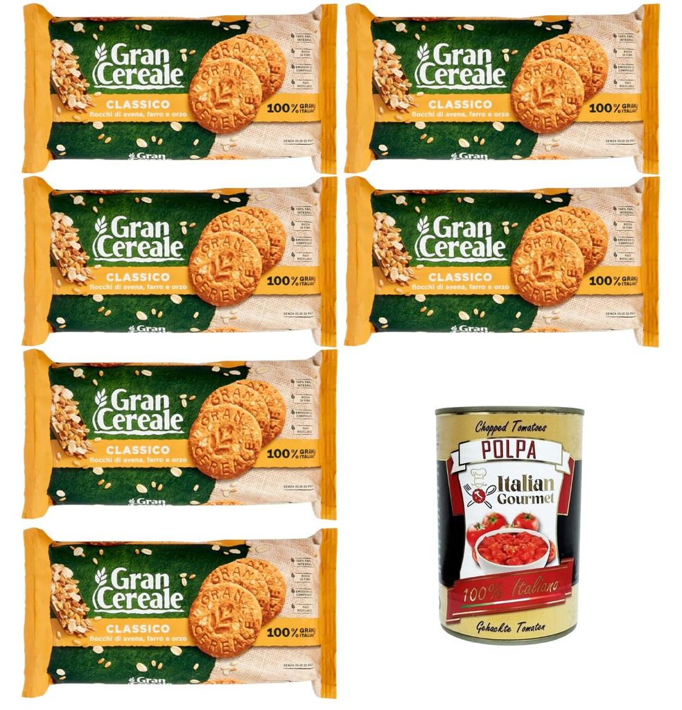 GranCereale Classico 6x500g – knusprige Vollkornkekse aus Produktbild 