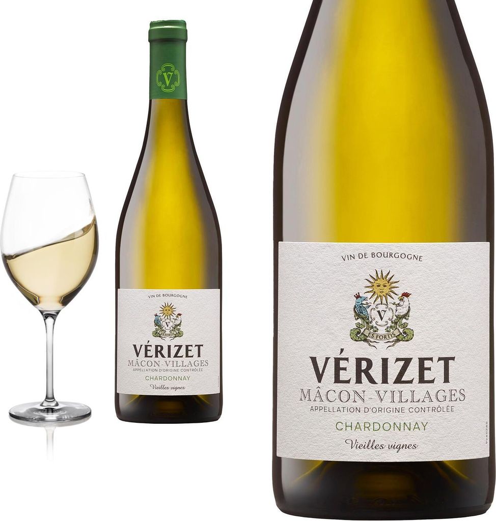 2023 Macon Villages Vieilles Vignes VERIZET Chardonnay Cave de Vire - Weißwein