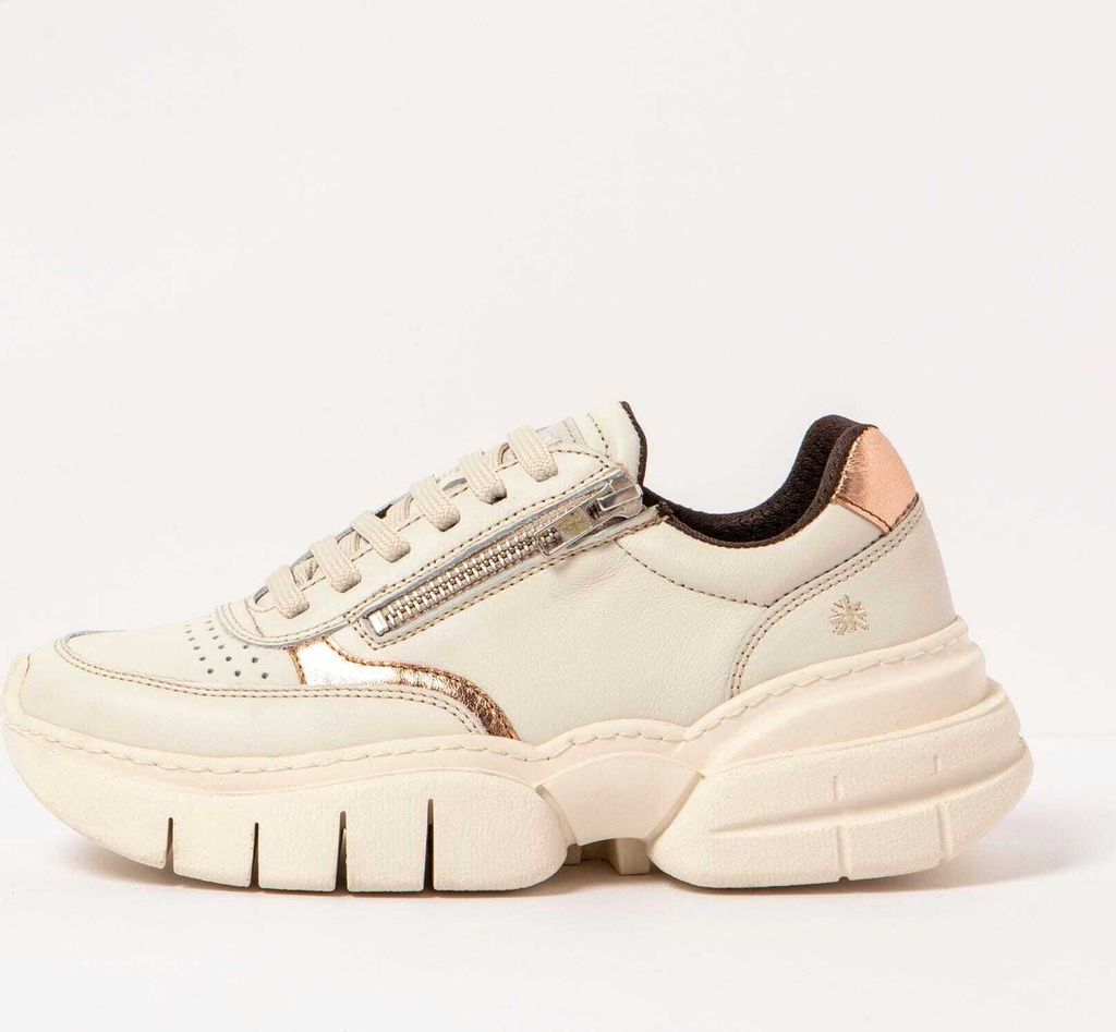 Art Sneaker Damen 1633 NAPPA CREAM-ROSA/ ATHENS Bunt