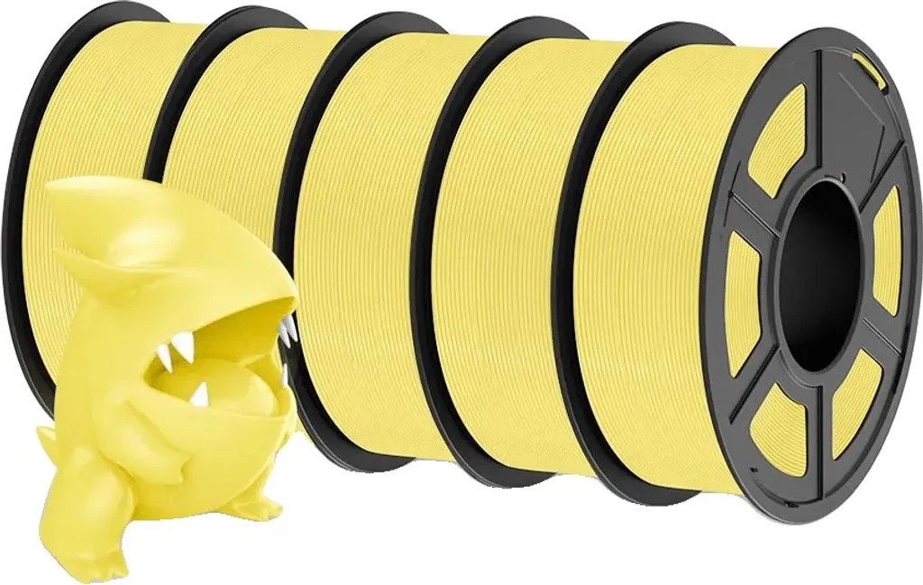 Filamento 3D Giallo Limone 1.75mm PLA Tenace | Perfetto per Maker e Hobby