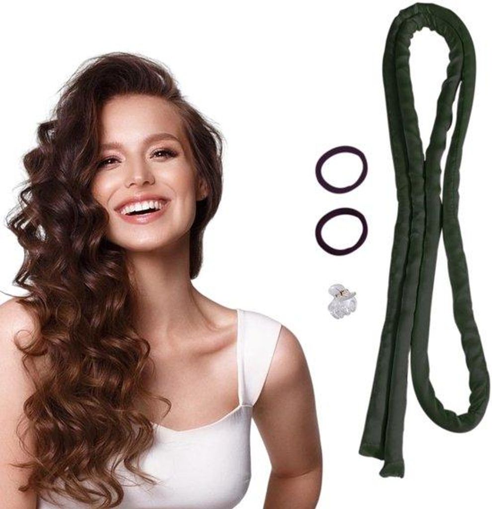Keramisch Satin-haarklem voor hittevrije styling en volume