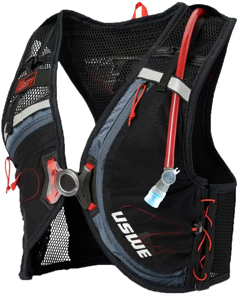 Uswe Rush 8 Gilet d'Hydratation 8L Bleu S - Stop aux Ballottements Sac
