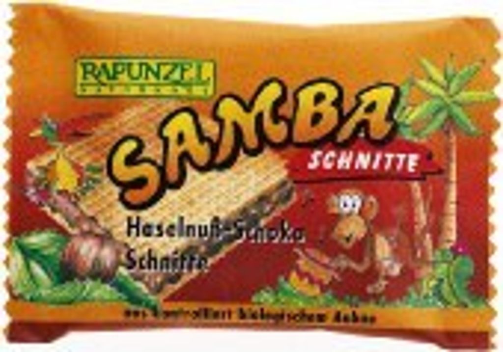 Rapunzel Samba Snack, Schnitte 25g