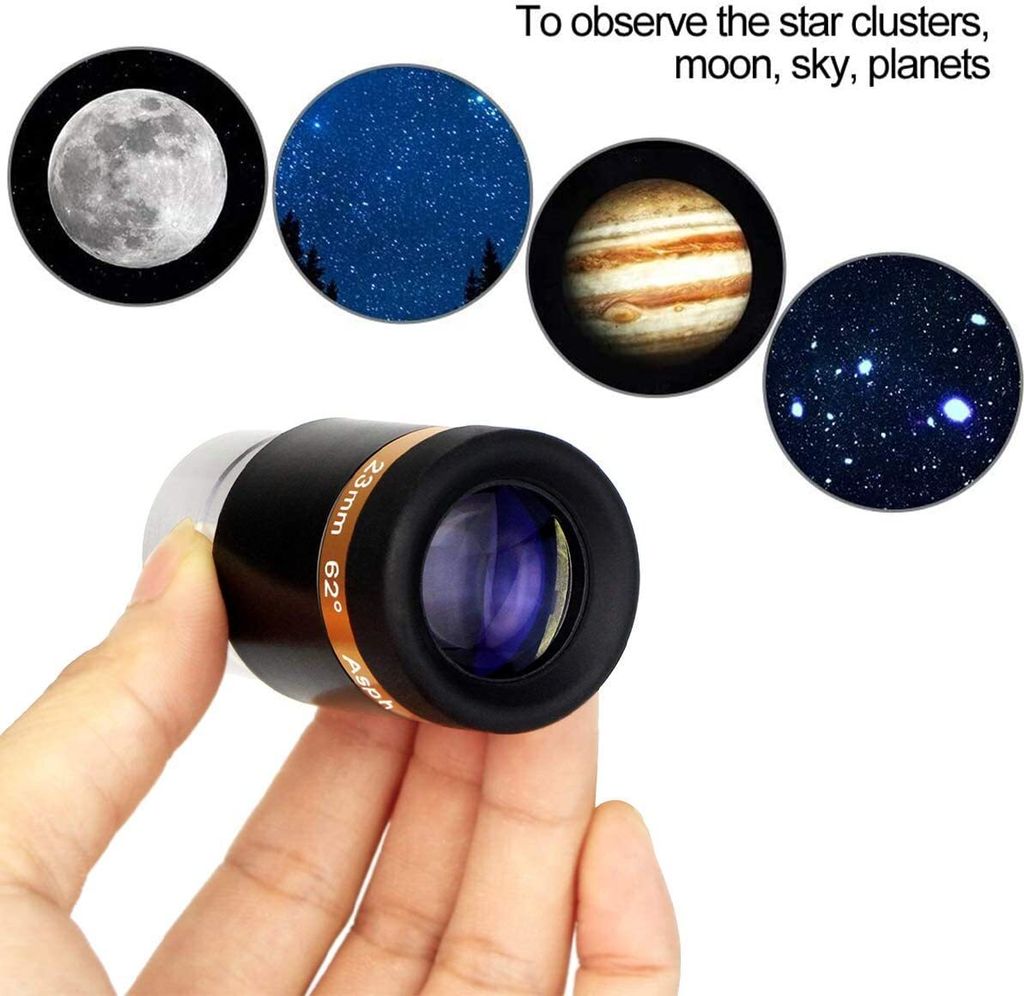 Svbony dalekohled okulár 1,25 palce 23 mm 62 stupňů Obrázek produktu 8