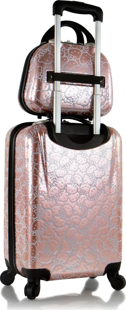 Valise Hello Kitty 4 Roues Multidirectionnelles 53 cm avec Beautycase - 13