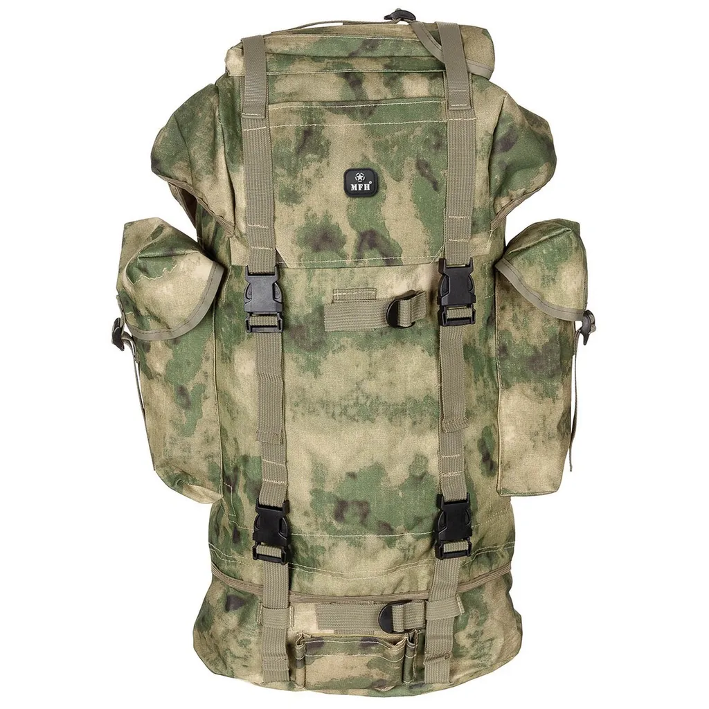 Sac à dos combat 65L MFH BW : fini le mal de dos grâce au renfort alu