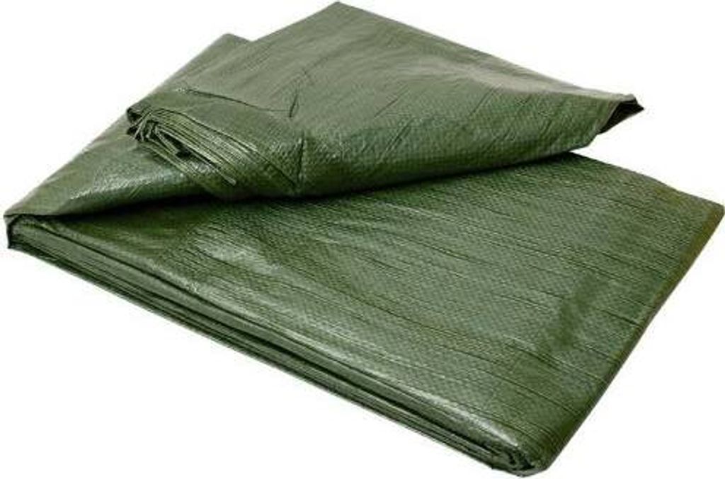 Levior PE plachta zakrývací 70g/m2, zelená Rozměr: 8 x 12 m Obrázek produktu 
