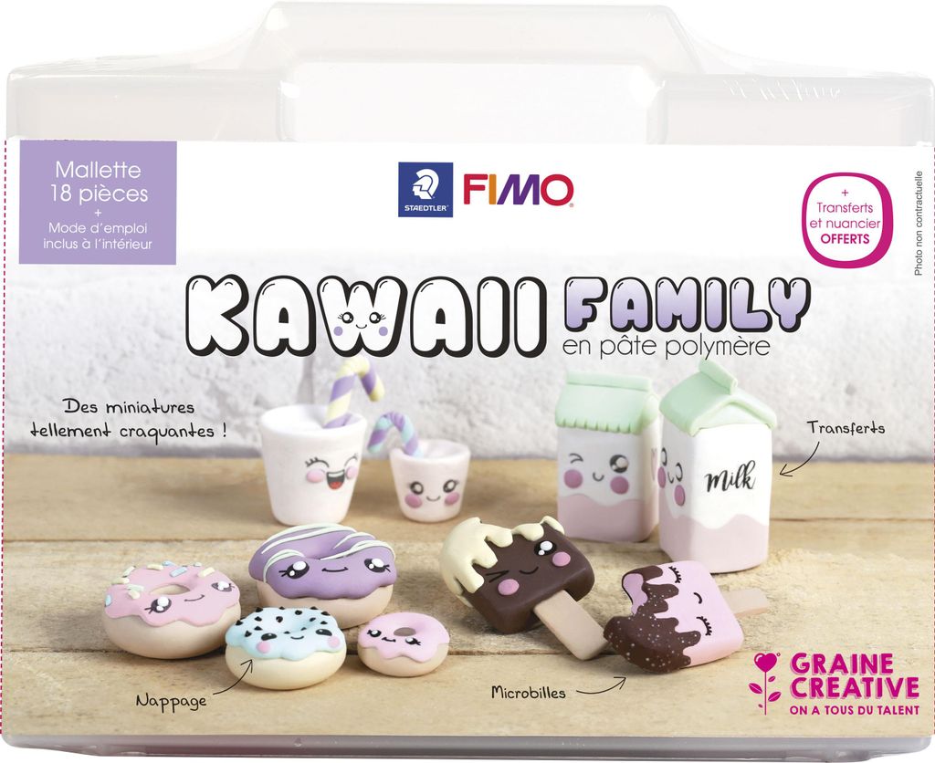Zestaw do modelowania Kawaii - modelina Zdjęcie produktu 