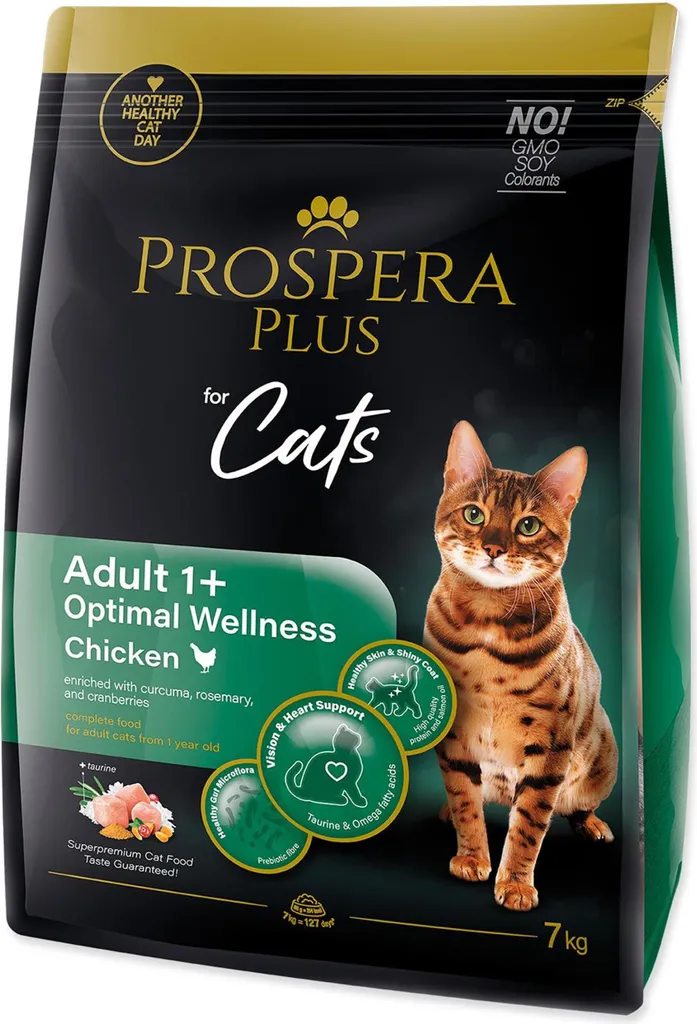 Croquettes Chien Adulte au Poulet Prospera Plus Bien-être Optimal 7 kg