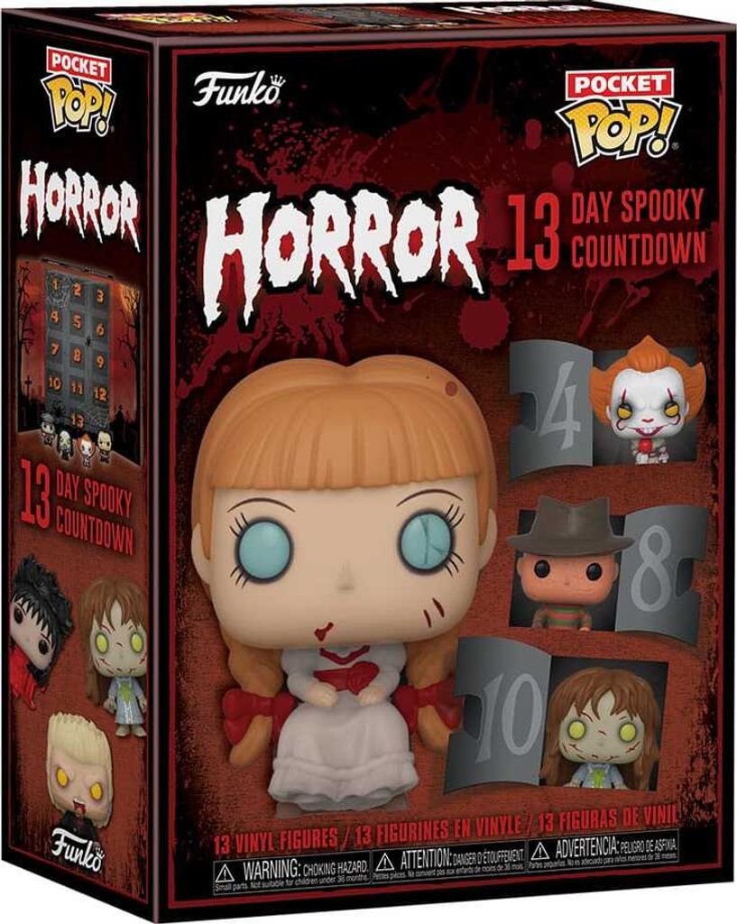 13-dniowe upiorne odliczanie Pocket POP! Adventskalender Zdjęcie produktu 