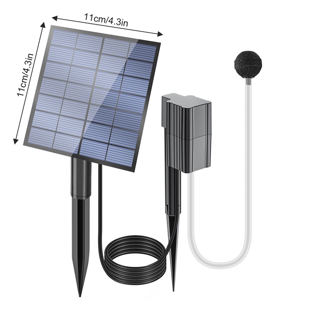 SolarTeichbeluefter, 2,5 W/7 V, Luftpumpe, Kaufland.de