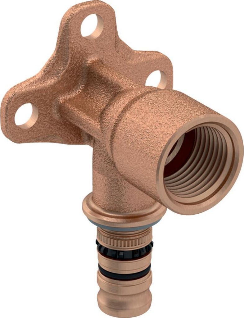 Geberit Mepla Armaturenanschluss Rotguss, kurz 16mmx1/2 Immagine del prodotto 