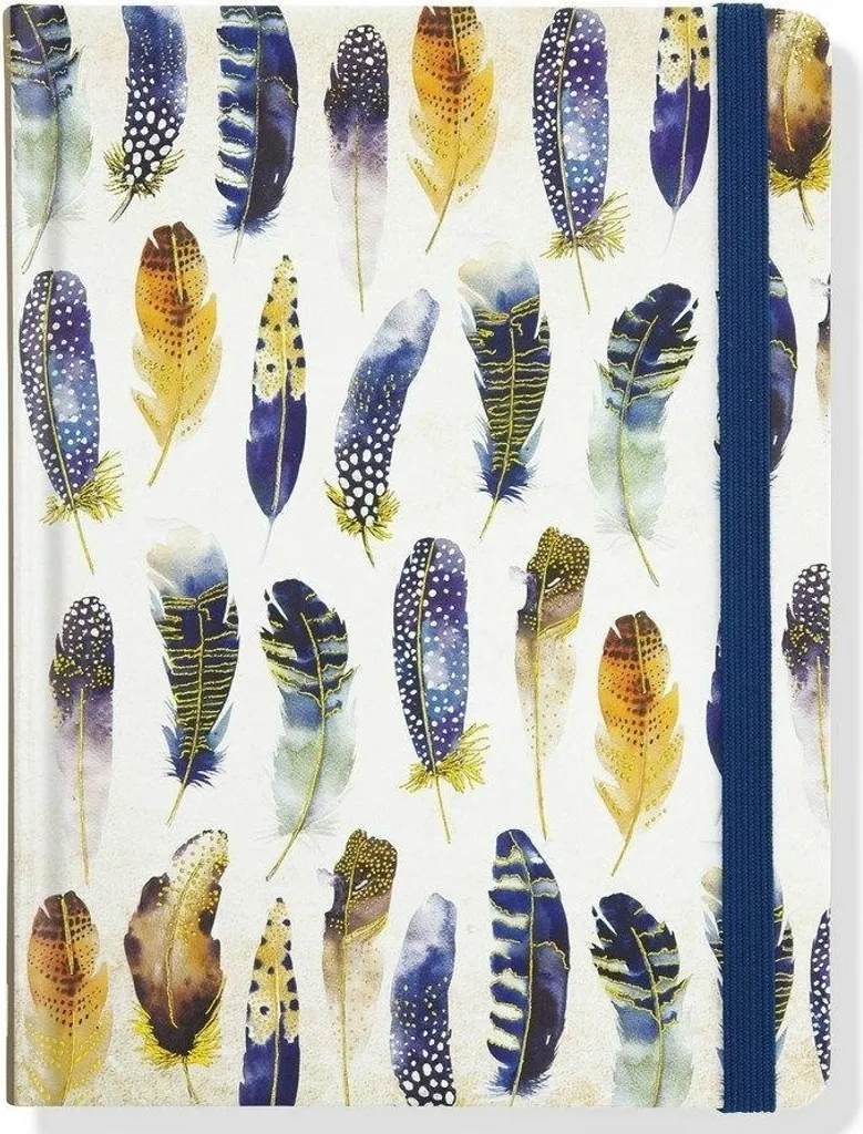 Peter Pauper Press Watercolour Feathers Journal - Taccuino Artistico