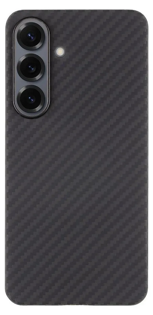 Coque Antichoc Galaxy S25 Ultra Fine Aramid Noir : Protection MagSafe