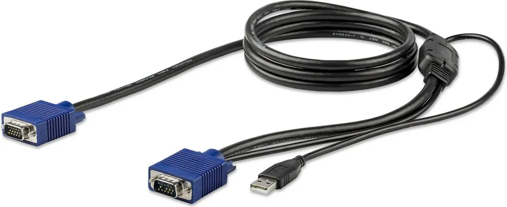 Câble KVM USB StarTech.com 1,8m pour Console Rackable - Référence CVUSB