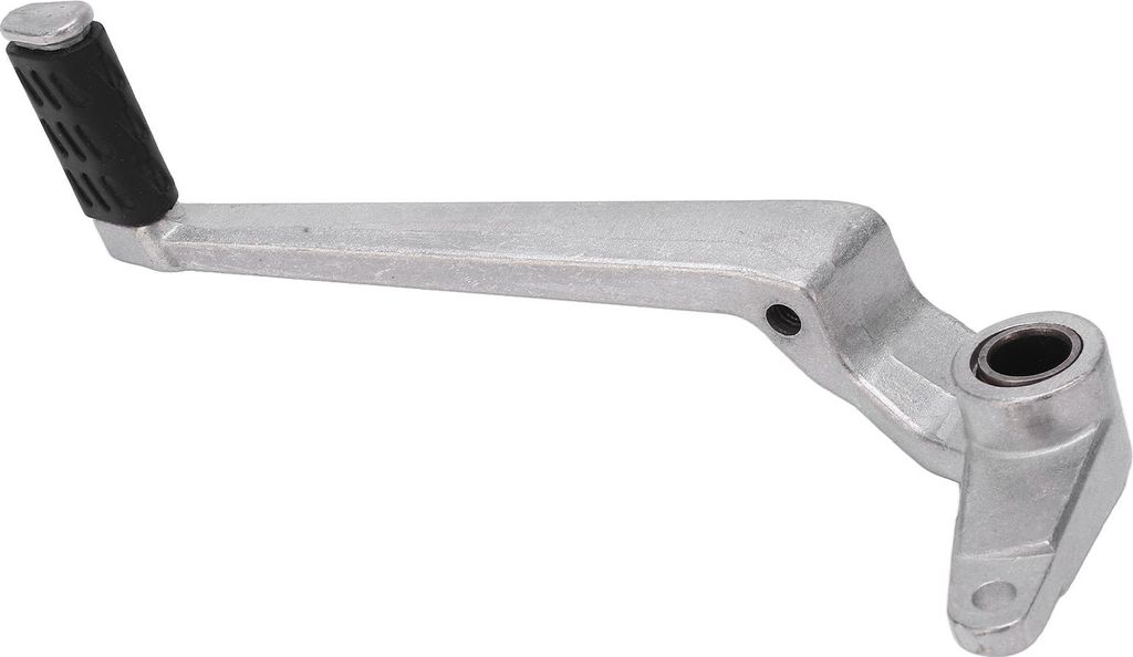 Rempedaal, zilverkleurig aluminium, hoogwaardige vervanging Productafbeelding 