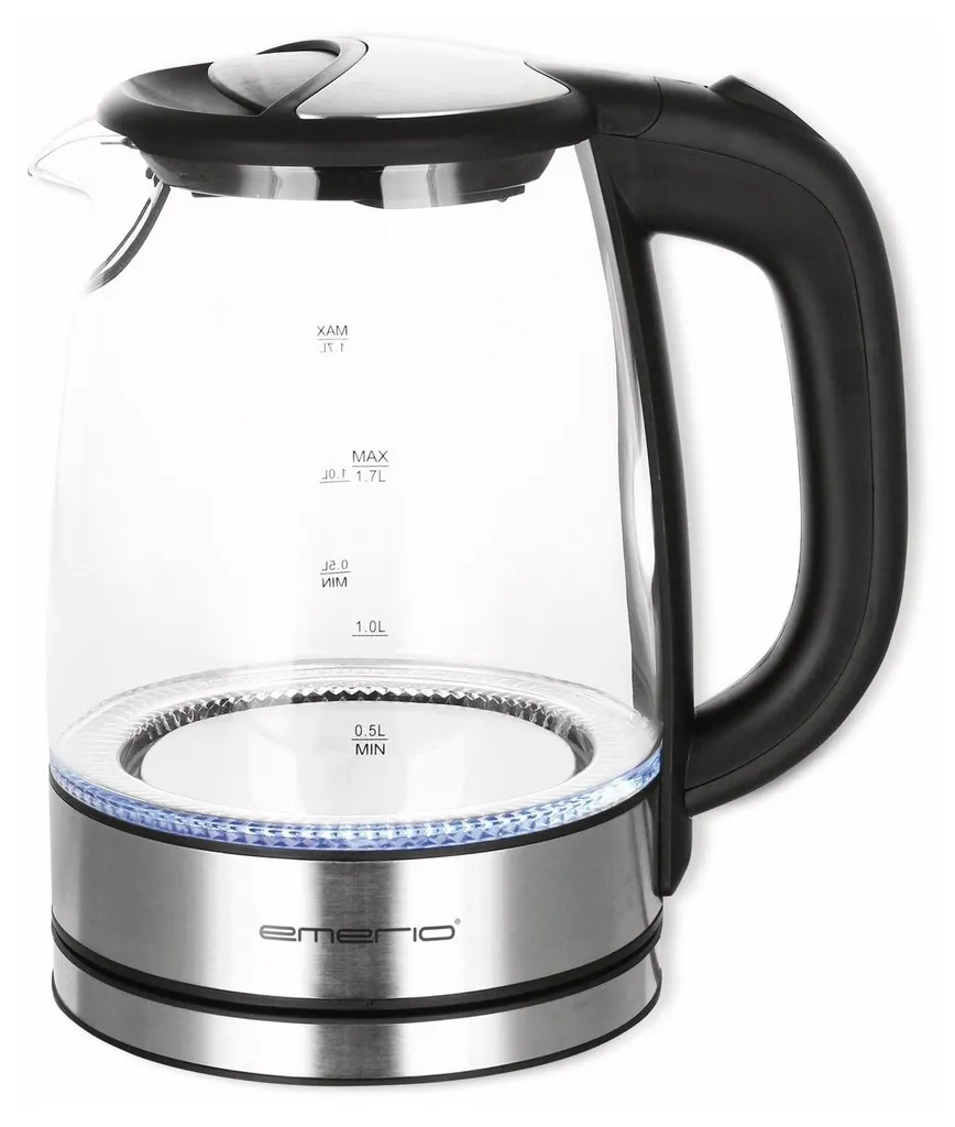 Bouilloire Rapide EMERIO 2200W avec Arrêt Automatique et Capacité 1,7 L