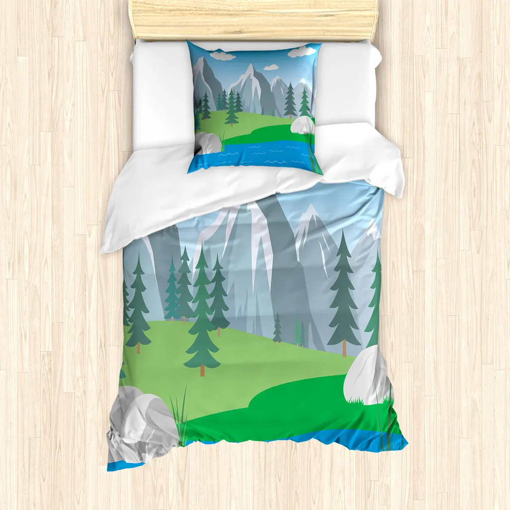 Copripiumino 135x200 ABAKUHAUS Cartoon Scene: Arredo Moderno