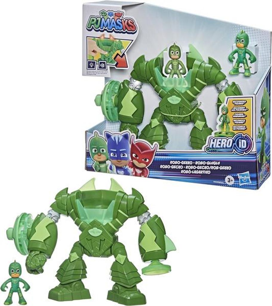 PJ MASKS Robot Hero Mech figurka Gekko + ROBOT Światło Zdjęcie produktu 