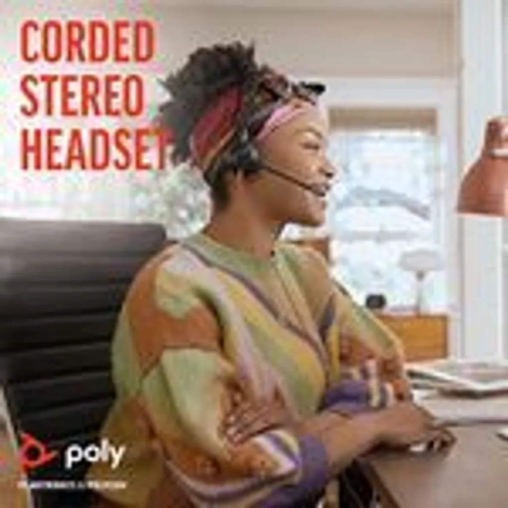 Poly Blackwire C3320 Casque Filaire USB-A avec Micro à Annulation de Bruit