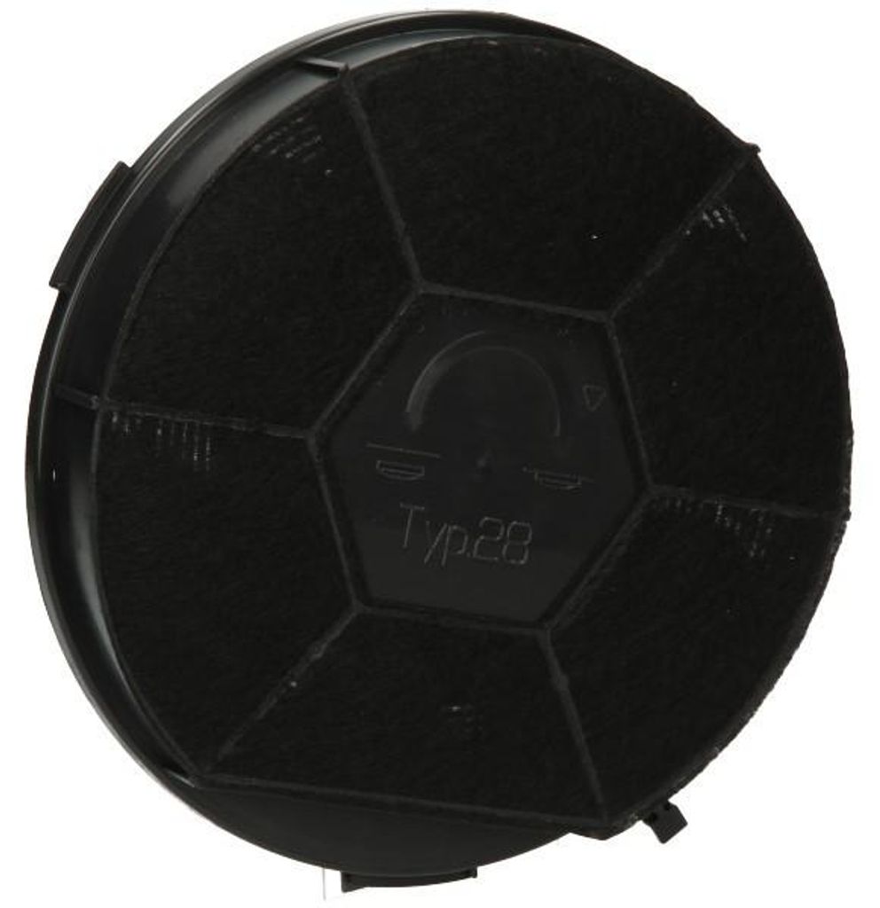 Haier KFC6904, Filter für Dunstabzugshaube, Schwarz, Karbon, 32 mm, 410 g, 24 cm