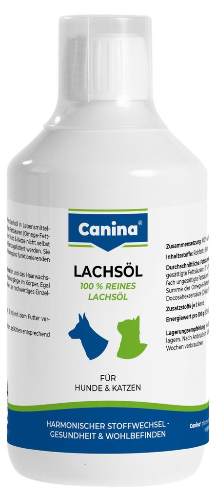 Canina Olio di Salmone 500ml Immagine del prodotto 