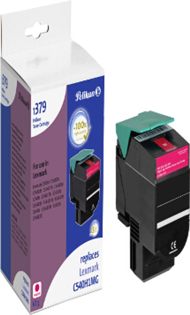 Pelikan Toner 1379TKm komp. zu C540H1MG Lexmark C540 N etc. magenta