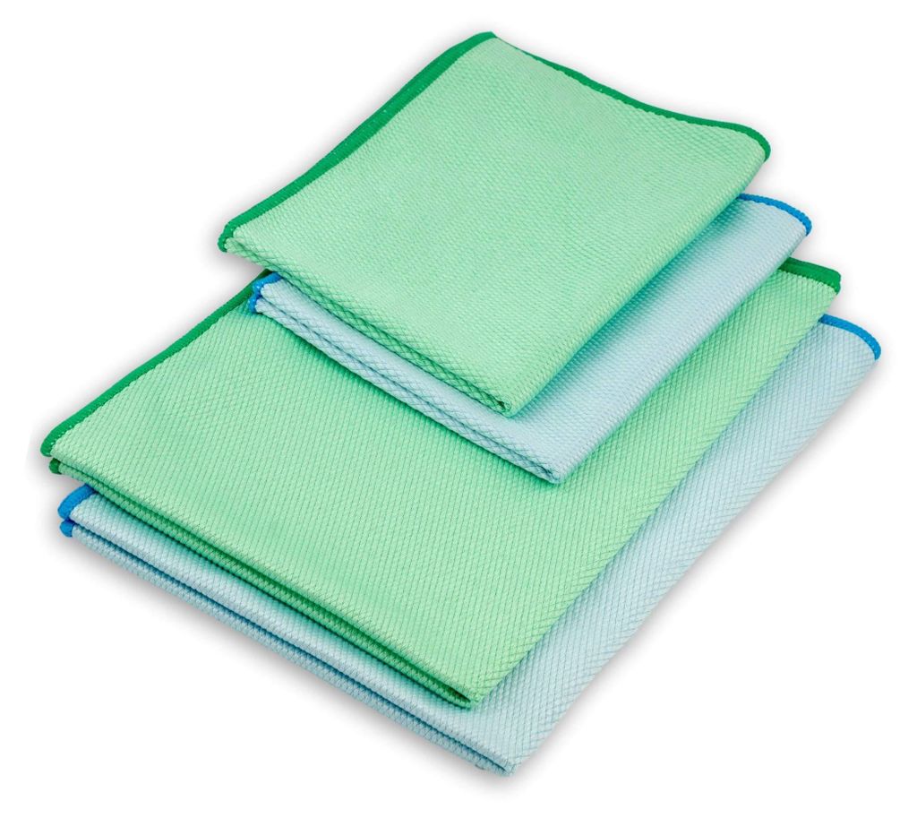 Unyqoos® Mikrofasertücher für streifenfreie Glas- und Produktbild 
