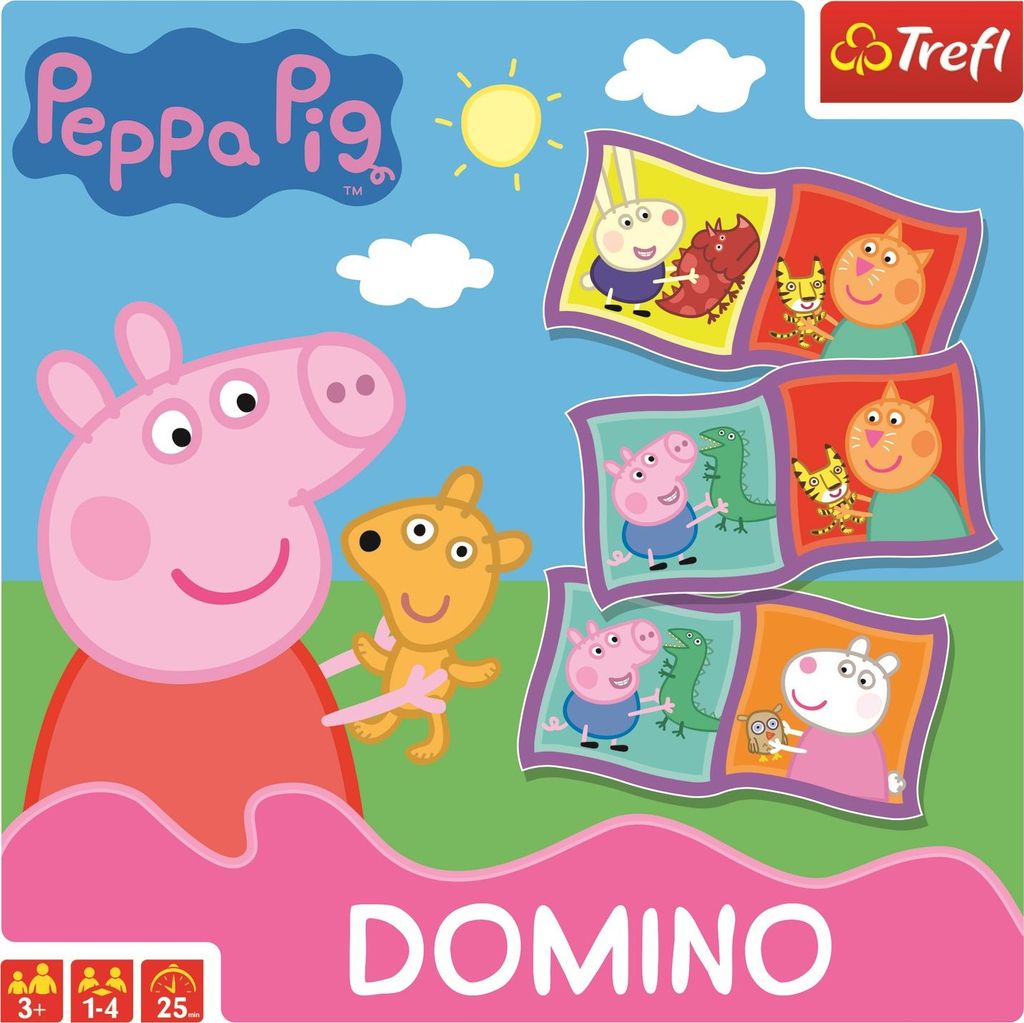 Trefl Peppa Pig Domino Peppa Immagine del prodotto 