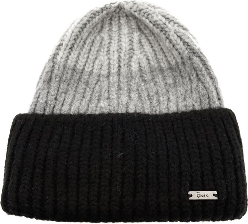 Wintermütze mit Innenfutter Uni Strickmütze Beaniemütze - Produktbild 