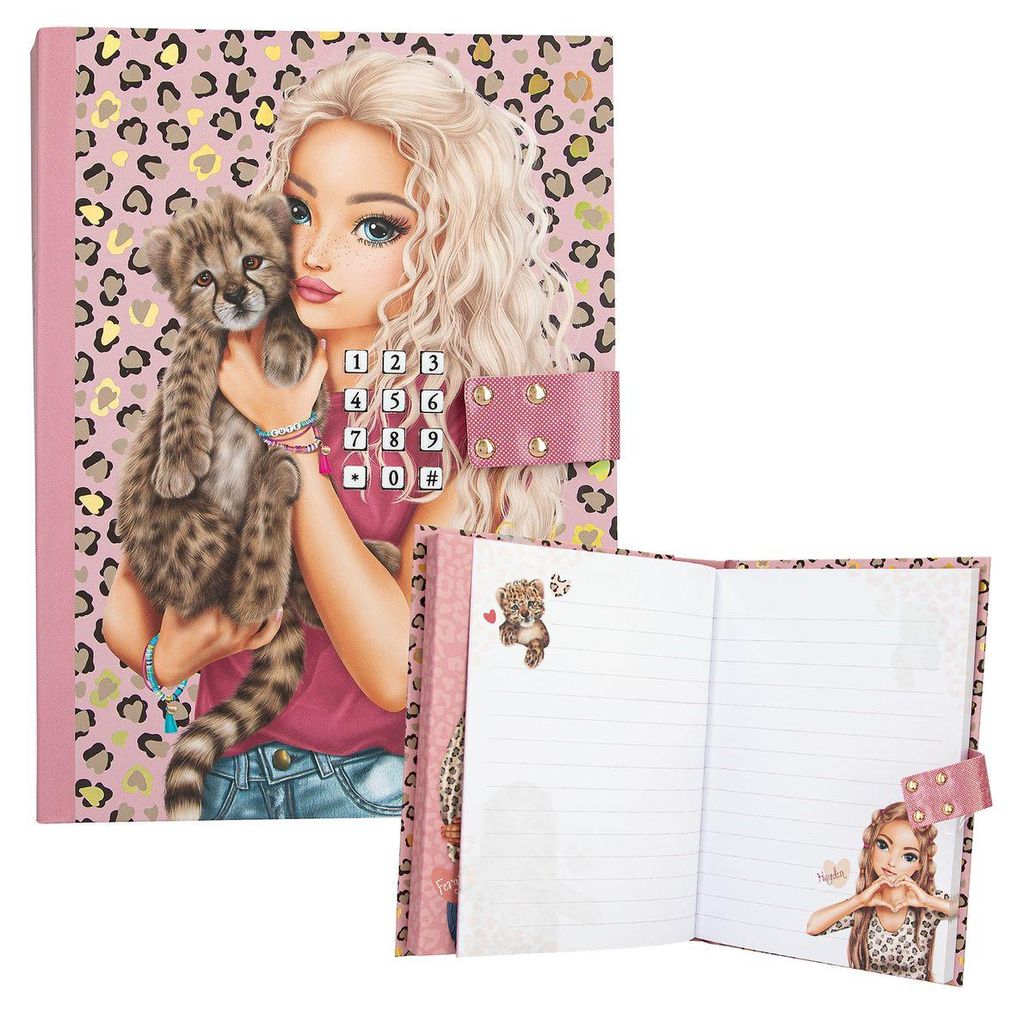 TopModel TOPModel Geheimcode Tagebuch mit Sound LEOHEART