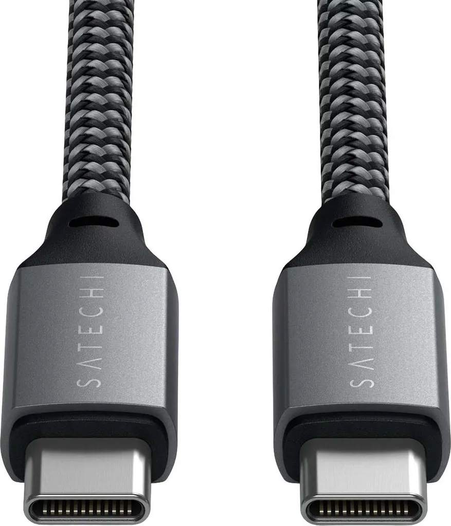 Câble USB-C USB4 de 25cm Satechi - Cordon de Charge et Données Rapide