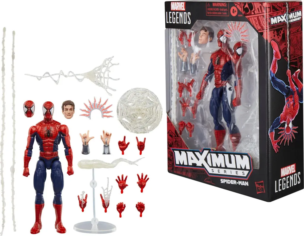 Spider-Man Marvel Legends Figurine 15 cm : Idéal pour Décor et Expositions