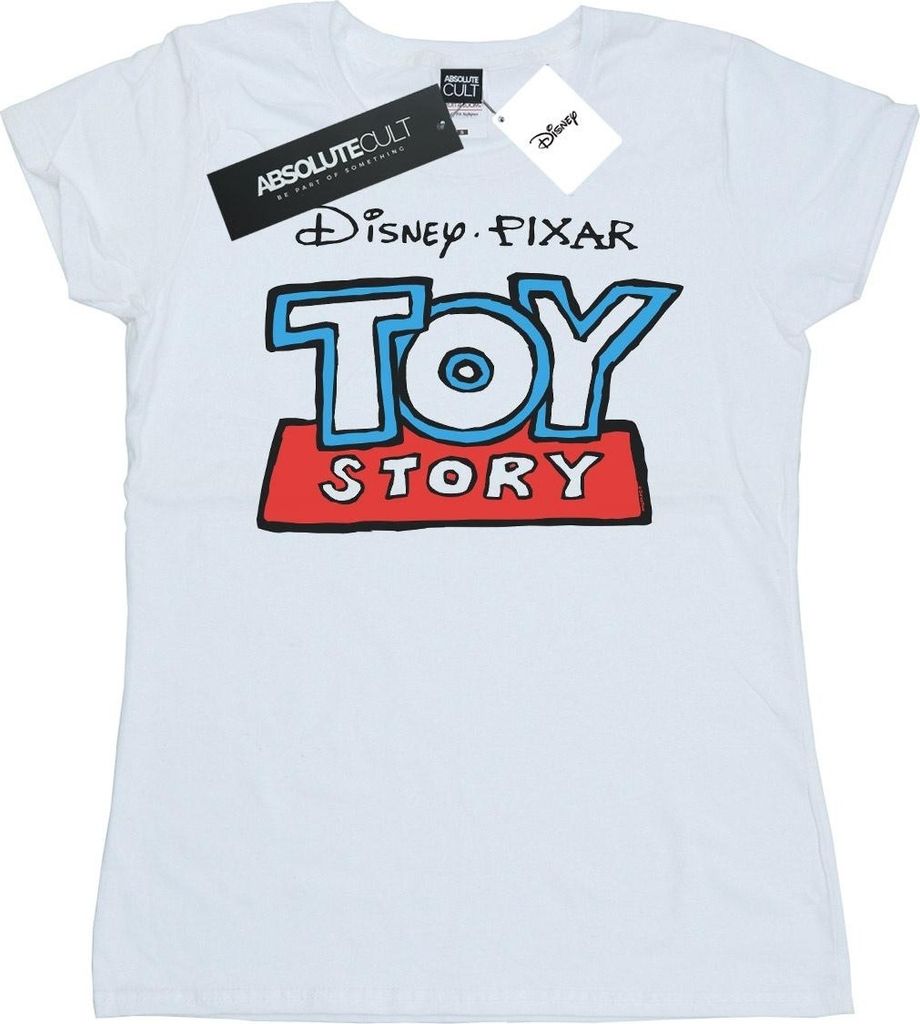 Disney - "Toy Story" T-Shirt für Damen BI44470 (L) (Weiß) Produktbild 