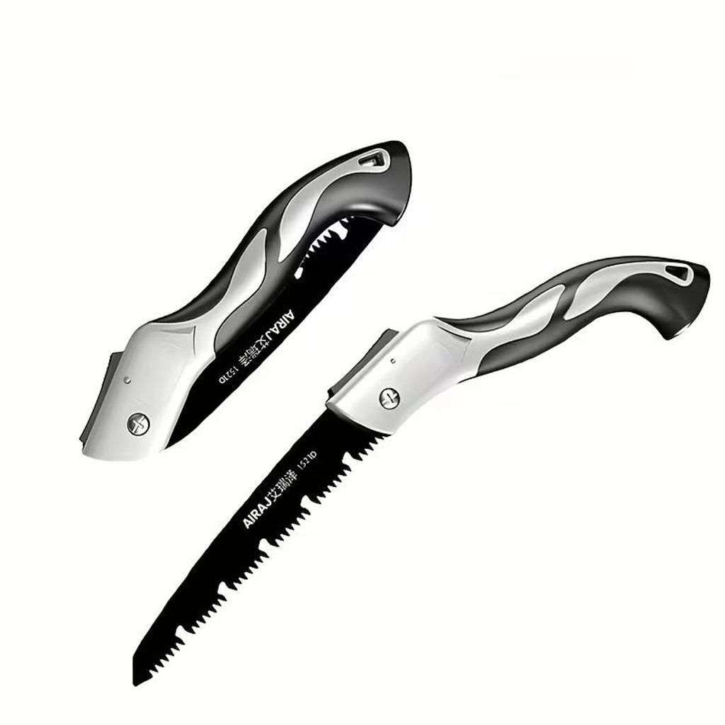 Scie pliante à main en acier SK7 – lame de 25 cm, manche de Image du produit 