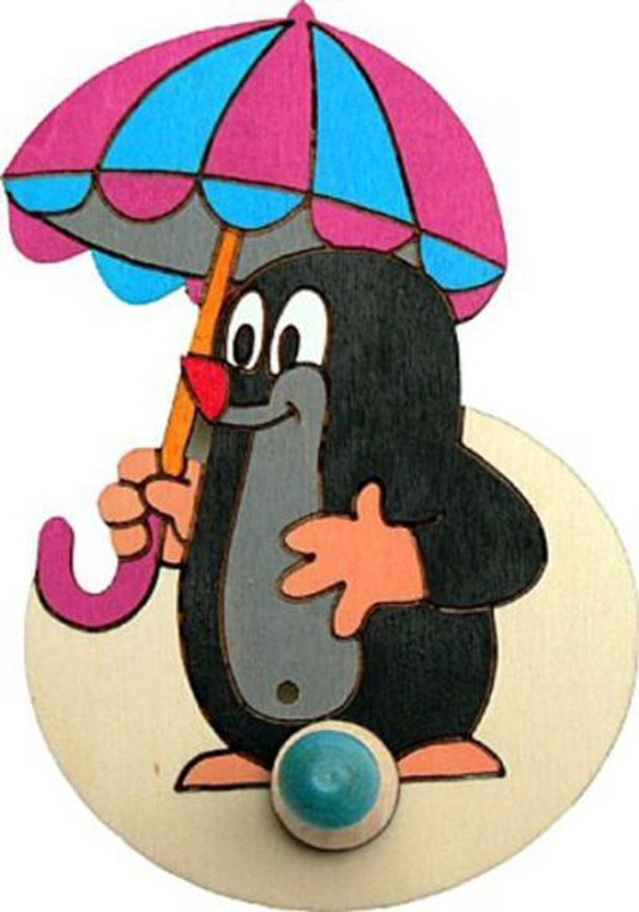Garderobenhaken Maulwurf Schirm 1er