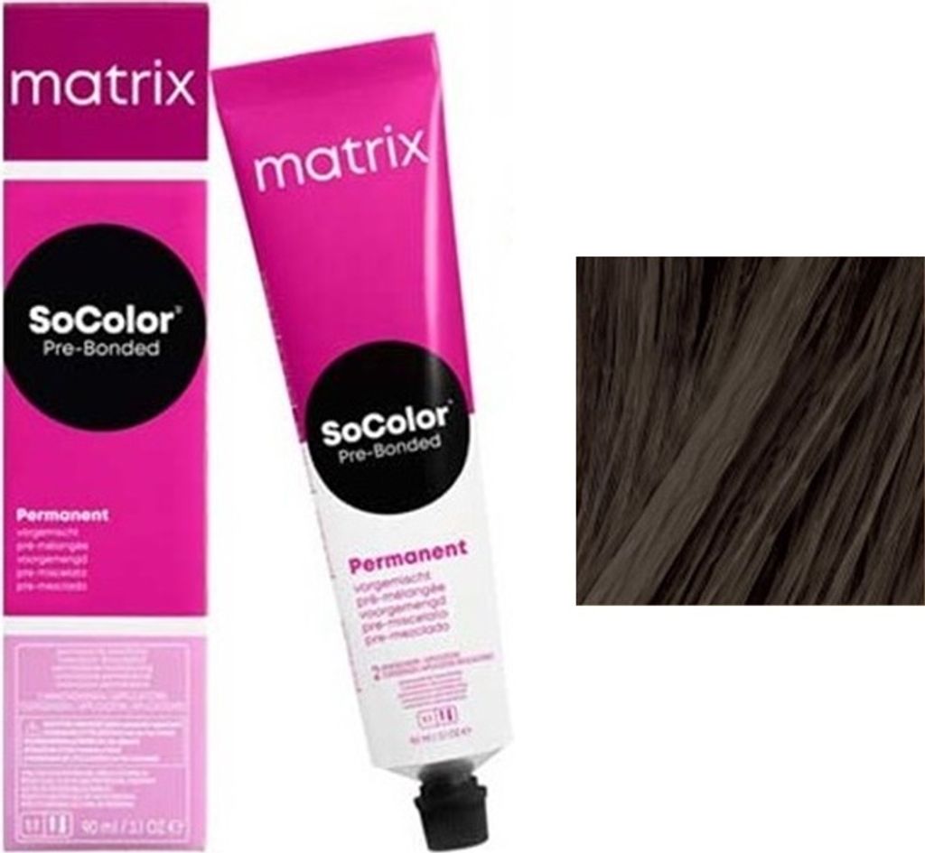 Matrix Socolor Pre-Bonded Natural Medium Brown 90ml Produktbild 1