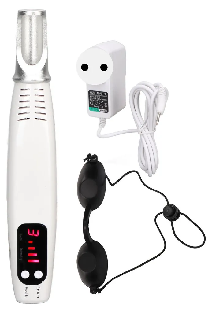 Stylo de soin pour enlever taches de rousseur et naevus au laser rouge